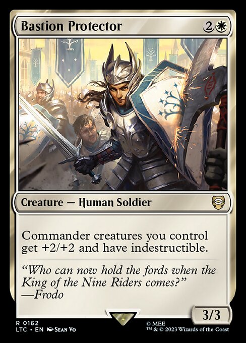 Magic the Gathering Card - Bastion Protector - MTG Circle