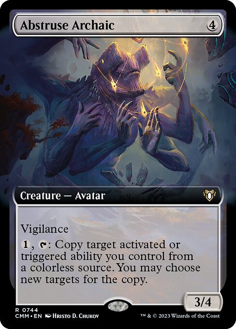 Magic the Gathering Card - Abstruse Archaic - MTG Circle