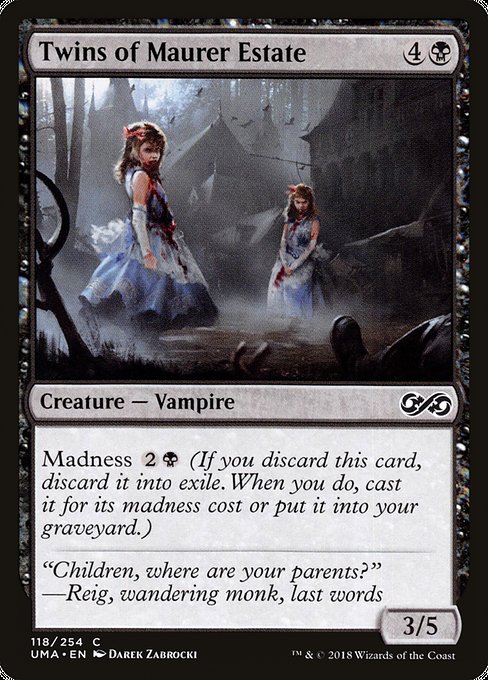 Magic the Gathering Card - Twins of Maurer Estate - MTG Circle