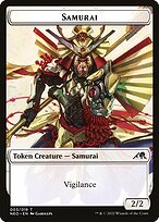 Magic the Gathering Card - Samurai - MTG Circle