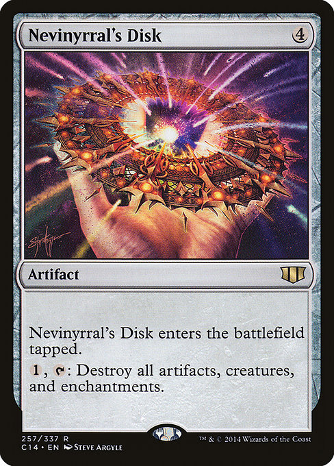 Magic the Gathering Card - Nevinyrral's Disk - MTG Circle