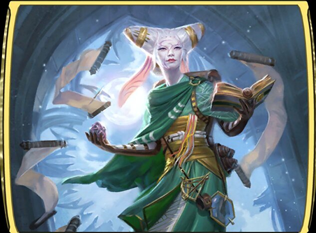 MTG Historic Brawl Tamiyo Field Researcher Deck played by Mtga Assistant Meta - e8f360. Explore the key cards and strategic choices that dominate the current meta.