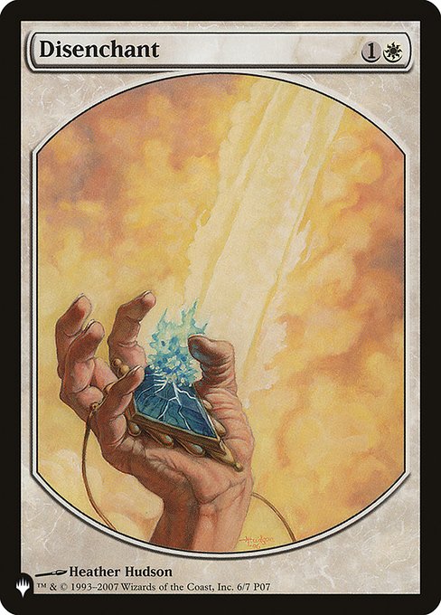 Magic the Gathering Card - Disenchant - MTG Circle