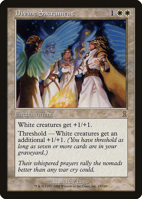 Magic the Gathering Card - Divine Sacrament - MTG Circle