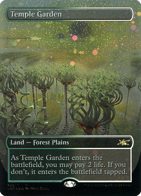 Magic the Gathering Card - Temple Garden - MTG Circle