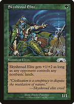 Magic the Gathering Card - Skyshroud Elite - MTG Circle