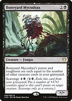 Magic the Gathering Card - Boneyard Mycodrax - MTG Circle