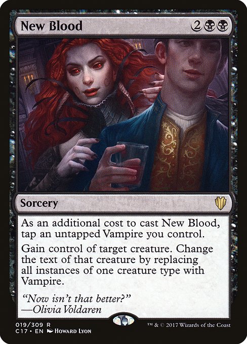 Magic the Gathering Card - New Blood - MTG Circle