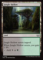 Magic the Gathering Card - Jungle Hollow - MTG Circle