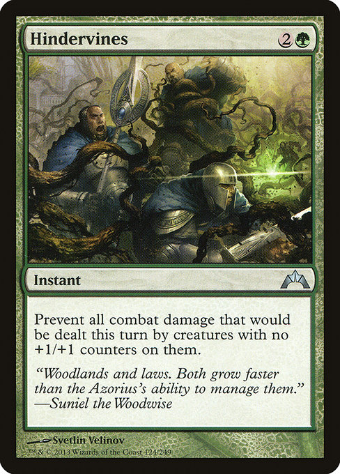 Magic the Gathering Card - Hindervines - MTG Circle