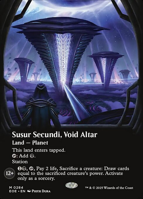 Magic the Gathering Card - Susur Secundi, Void Altar - MTG Circle