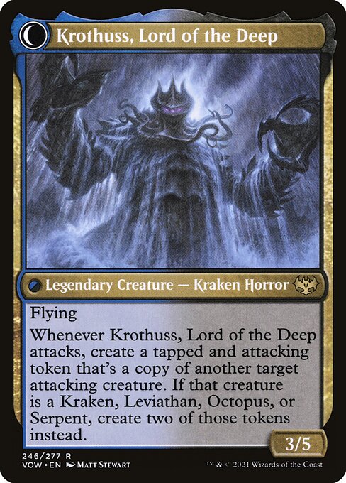 Magic the Gathering Card - Krothuss, Lord of the Deep - MTG Circle
