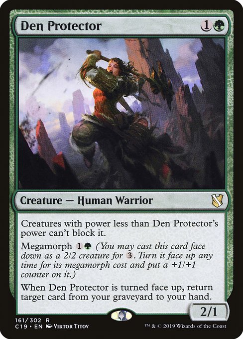 Magic the Gathering Card - Den Protector - MTG Circle