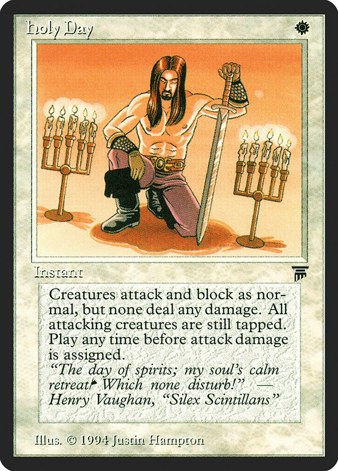Magic the Gathering Card - Holy Day - MTG Circle