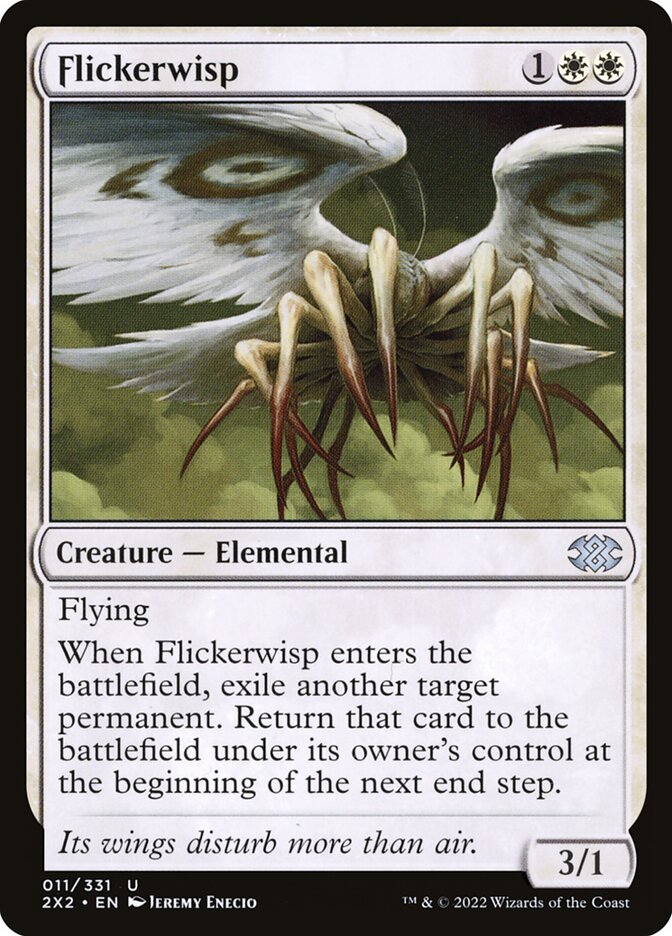 Magic the Gathering Card - Flickerwisp - MTG Circle