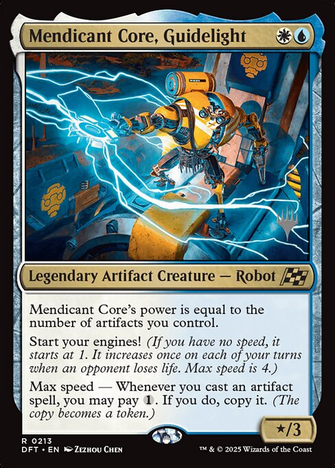 Magic the Gathering Card - Mendicant Core, Guidelight - MTG Circle