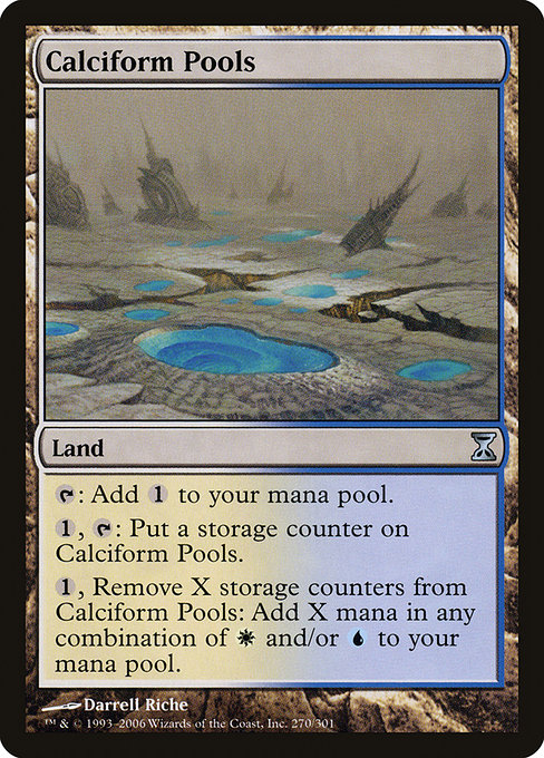 Magic the Gathering Card - Calciform Pools - MTG Circle