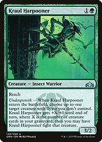 Magic the Gathering Card - Kraul Harpooner - MTG Circle