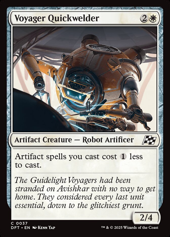 Magic the Gathering Card - Voyager Quickwelder - MTG Circle