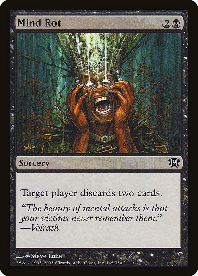Magic the Gathering Card - Mind Rot - MTG Circle
