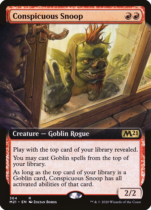 Magic the Gathering Card - Conspicuous Snoop - MTG Circle