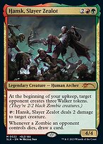 Magic the Gathering Card - Hansk, Slayer Zealot - MTG Circle