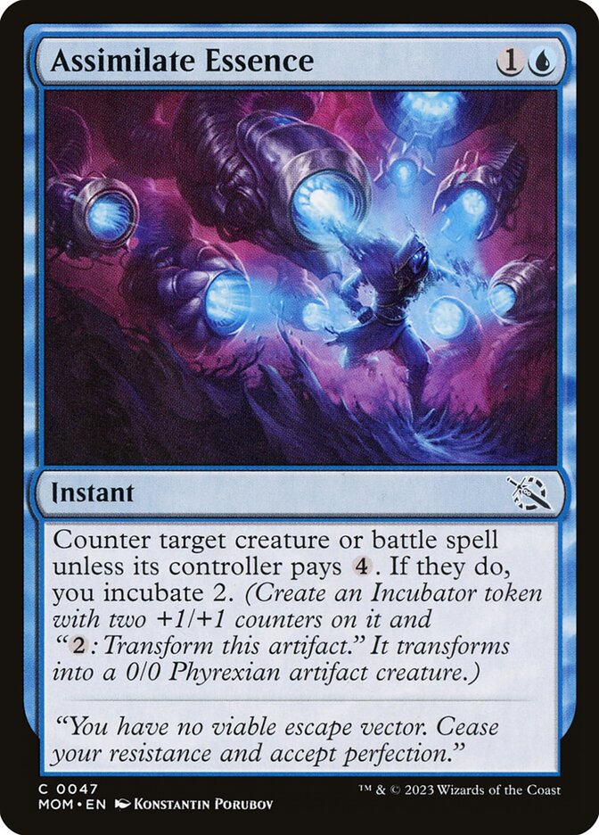 Magic the Gathering Card - Assimilate Essence - MTG Circle