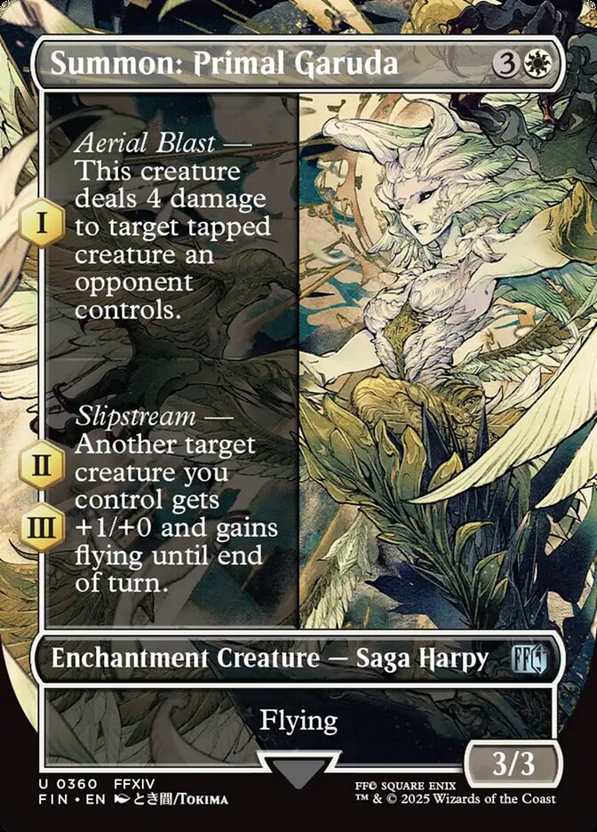 Magic the Gathering Card - Summon: Primal Garuda - MTG Circle