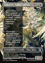 Magic the Gathering Card - Summon: Primal Garuda - MTG Circle