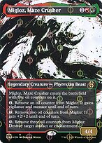 Magic the Gathering Card - Migloz, Maze Crusher - MTG Circle