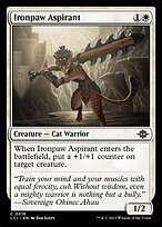 Magic the Gathering Card - Ironpaw Aspirant - MTG Circle