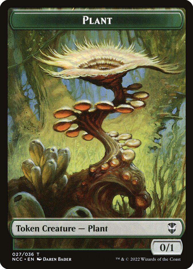 Magic the Gathering Card - Plant - MTG Circle