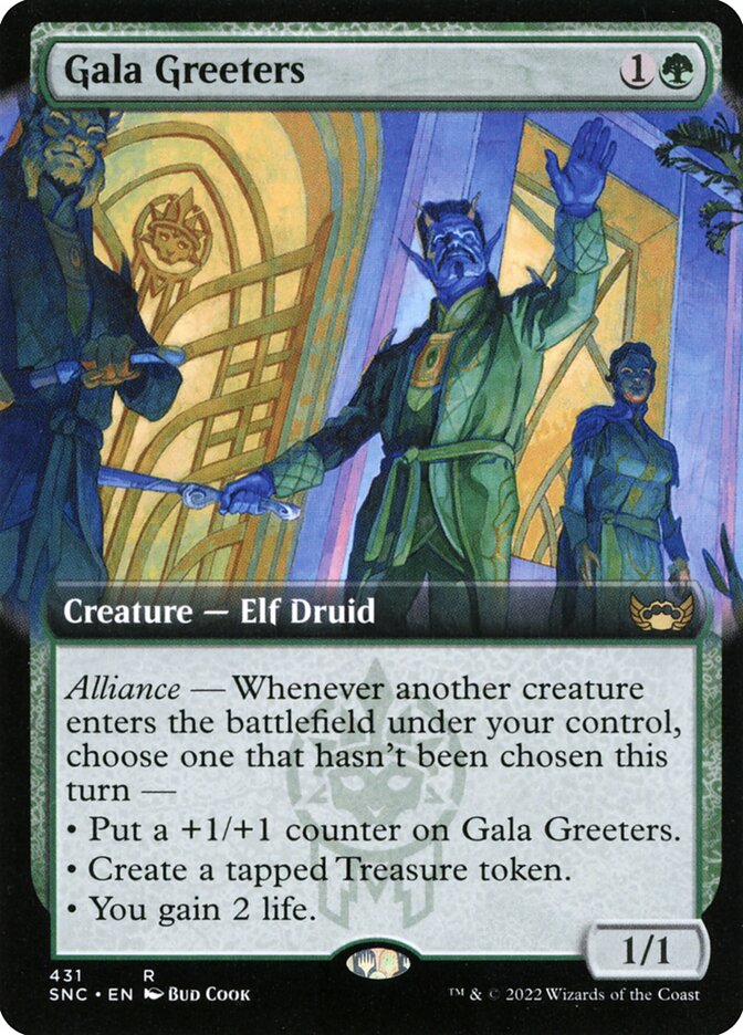 Magic the Gathering Card - Gala Greeters - MTG Circle