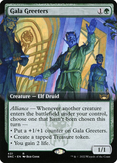 Magic the Gathering Card - Gala Greeters - MTG Circle