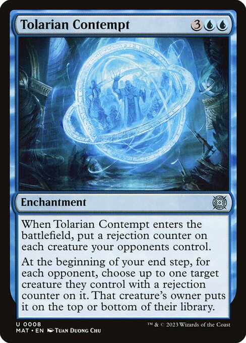 Magic the Gathering Card - Tolarian Contempt - MTG Circle