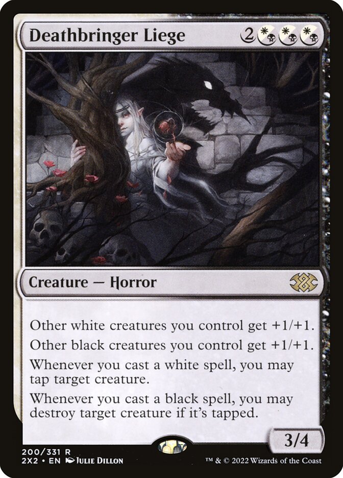 Magic the Gathering Card - Deathbringer Liege - MTG Circle
