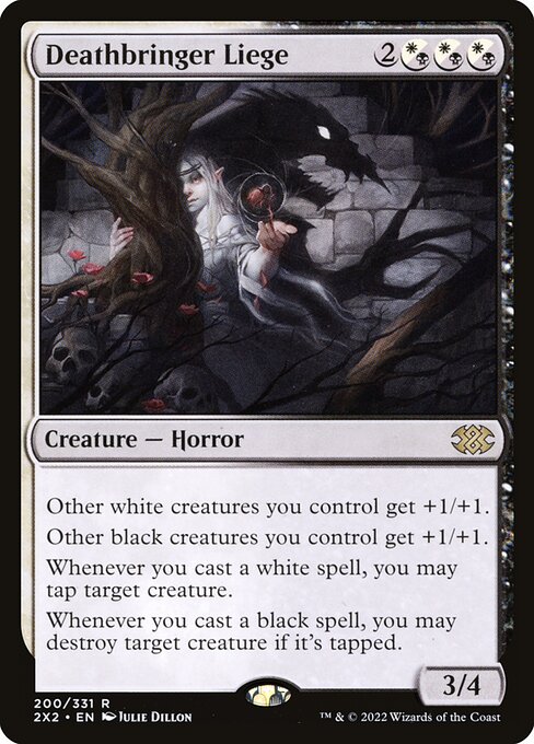 Magic the Gathering Card - Deathbringer Liege - MTG Circle