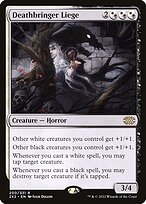 Magic the Gathering Card - Deathbringer Liege - MTG Circle