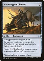 Magic the Gathering Card - Warmonger's Chariot - MTG Circle