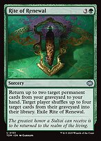 Magic the Gathering Card - Rite of Renewal - MTG Circle
