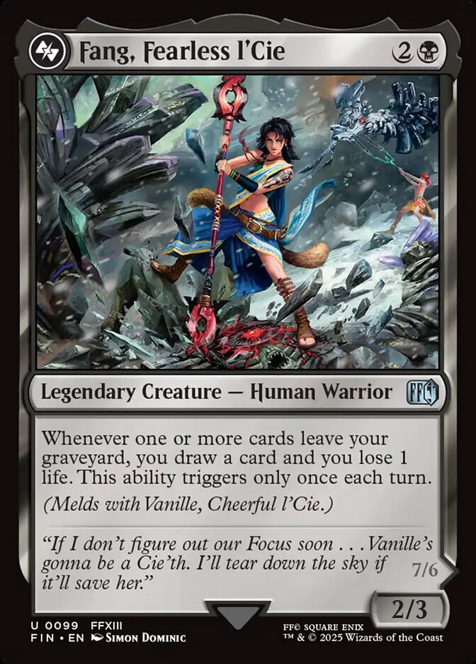 Magic the Gathering Card - Fang, Fearless l'Cie - MTG Circle