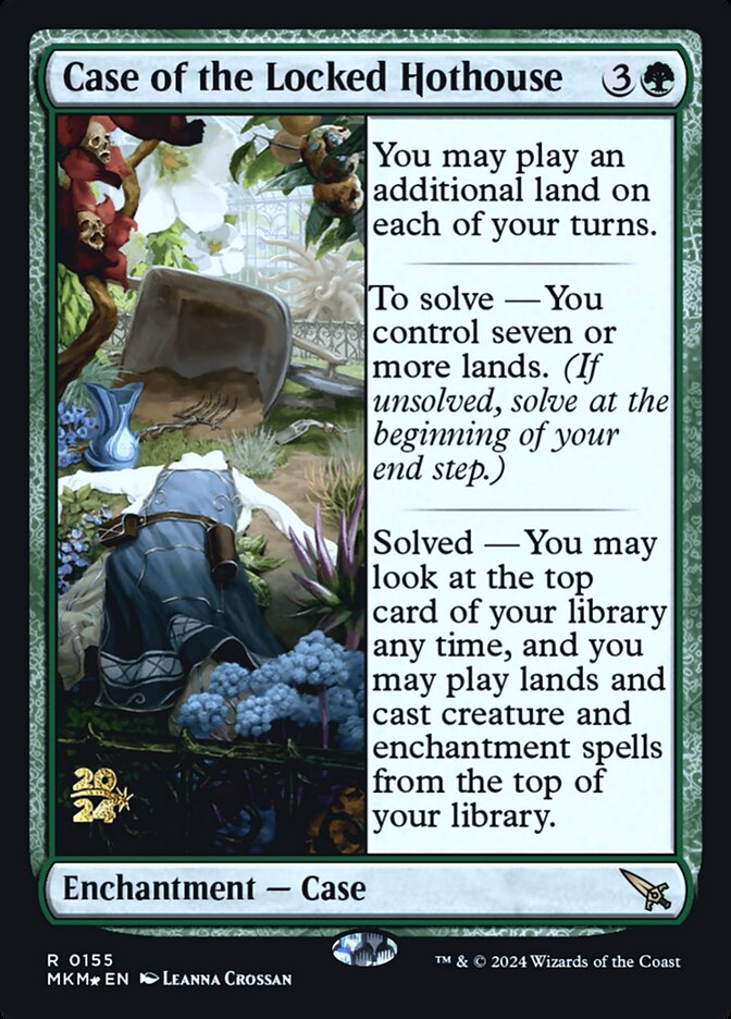 Magic the Gathering Card - Case of the Locked Hothouse - MTG Circle