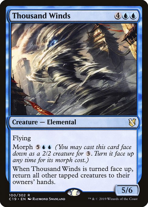 Magic the Gathering Card - Thousand Winds - MTG Circle
