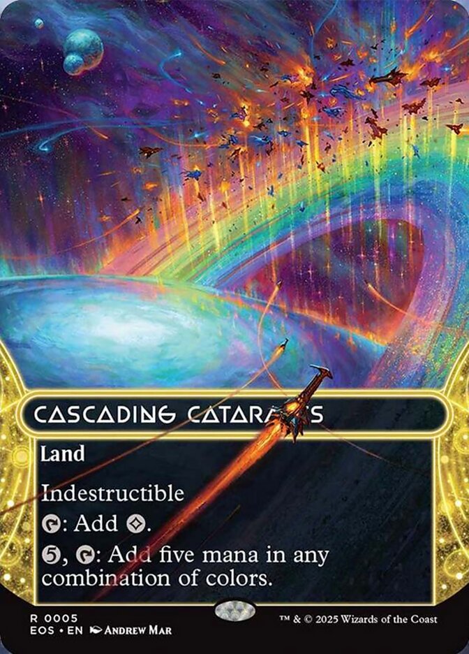 Magic the Gathering Card - Cascading Cataracts - MTG Circle