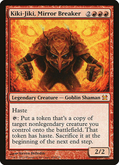 Magic the Gathering Card - Kiki-Jiki, Mirror Breaker - MTG Circle