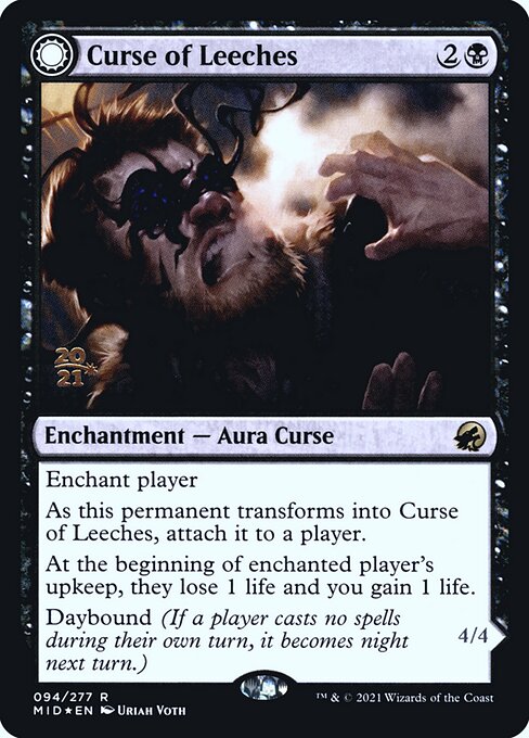 Magic the Gathering Card - Curse of Leeches - MTG Circle