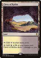 Magic the Gathering Card - Caves of Koilos - MTG Circle