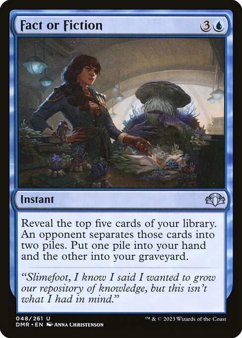 Magic the Gathering Card - Fact or Fiction - MTG Circle