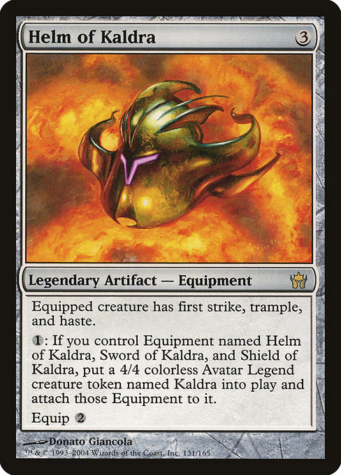 Magic the Gathering Card - Helm of Kaldra - MTG Circle