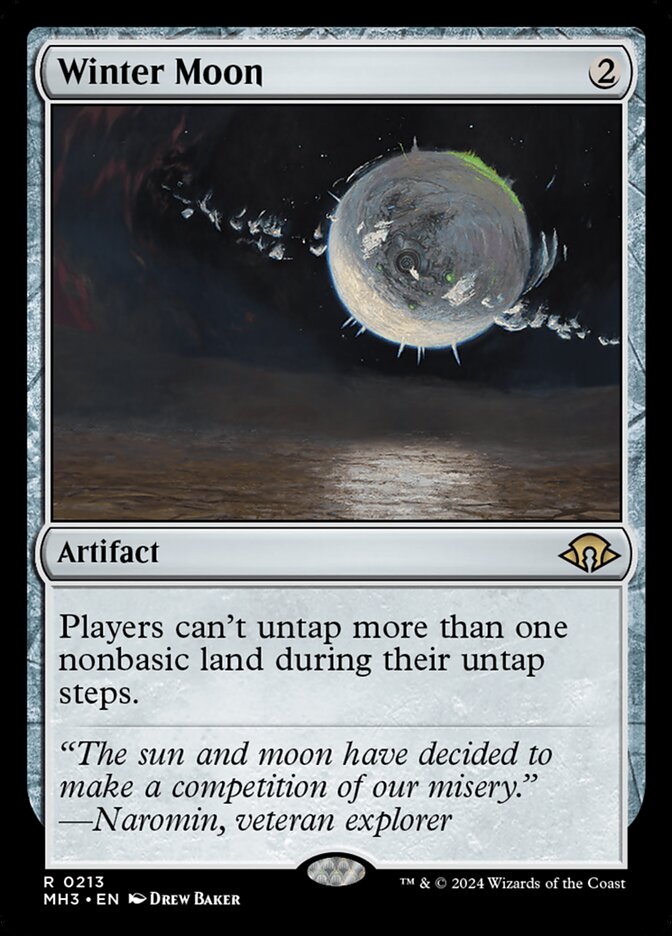 Magic the Gathering Card - Winter Moon - MTG Circle